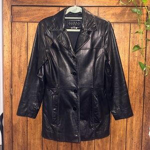 Siena Studio Black Leather Jacket